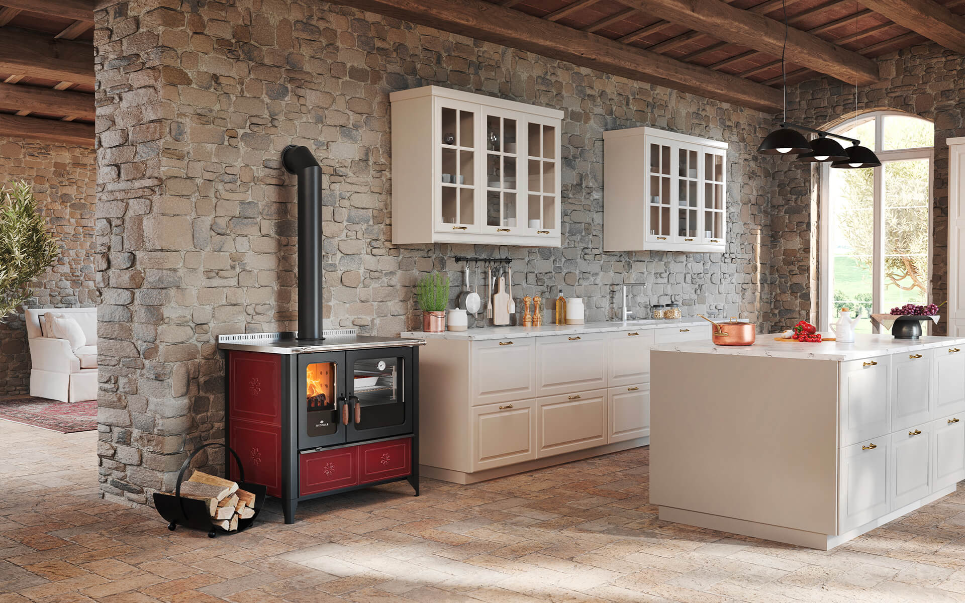 stufe da cucina a pellet